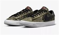 NIKE SB BLAZER LOW PRO GT ' PRM CAMO BLACK/SAFETY' UK Size 6.5 Eu 40.5 DO9398002