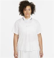 NIKE Dri-fit Victory Women's Golf Polo In White,black UK Size 1X #REF23
