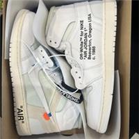 Nike Air Jordan 1 High Retro Off White NRG - UK9 / US10 - AQ0818-100 New *READ*