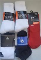 Job Lot Boys Socks Adidas Nike Patrick Etc 14 pairs (B)