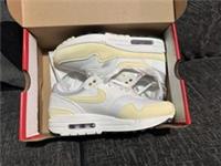 Nike Air Max 1 Trainers Shoes White Alabaster Size UK3.5 US6 DZ2628-108