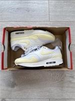 Nike Air Max 1 White Yellow Lemon Size UK4.5- DZ2628-108 - Brand New£Fast Ship£