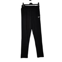 nike kids boy training trousers black standard fit straight leg pockets size xl