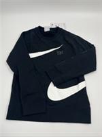 Nike Cross Over Tick Crewneck Jumper Kids Black DV8119-010