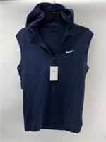 Nike Tour Pique Vest Hooded Pullover Gilet /Size UK Medium /Navy /New /24020 - M Regular