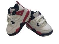 Nike Air Jordan 4 Retro Red Cement Sneaker BQ7670-161 Toddler Uk 3.5