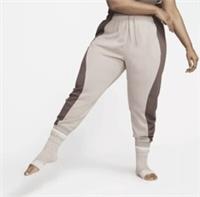 Nike Air Womens XL Joggers Track Pants Mid Rise Full Length Beige/brown