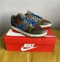 🔥Brand New Nike Dunk Low NH Retro Trainers Cacao Wow Marina Green UK 8 US 9🔥