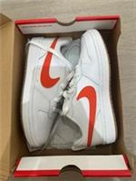 Nike Court Borough Low 2 GS White/Orange Summit White Sail (UK 4.5 | EUR 37.5)