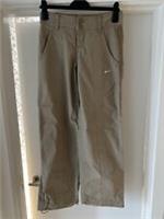 Nike Cargo Trousers Womens XS Vintage Baggy Wide Leg Tech Hiking Pants Beige NEW - XS Regular
