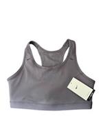Nike Purple Gym Sports Bra Bralette NWT Size M 12 14 Padded - M Regular