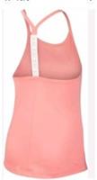 Nike Dri-FIT Girls Tennis Tank Sleeveless Pink Medium REF CL6