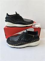 BNIB Women's Nike Air Footscape Woven Premium Black Croc Trainers UK Size 7.5