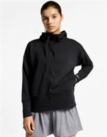 WOMENS NIKE DRI FIT HOODIE JUMPER XL PLUS SIZE 18 20 22 FLEECE GYM CD9665-010 - XL Plus Size