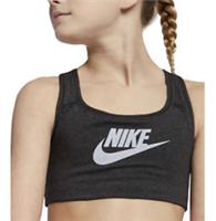 NIKE GIRLS SPORTS BRA SIZE LARGE GREY AGE 12-13 YEARS TRAINING DANCE AQ9078-010