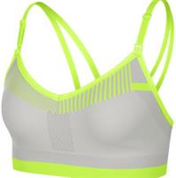 NIKE INDY FLYKNIT SPORTS BRA SIZE LARGE MEDIUM SUPPORT GYM AQ0160-078 TRAINING - L Regular