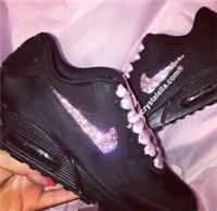 Crystal Nike Air Max 90's in Black Nike Swarovski Crystal Trainers Sneakers ?