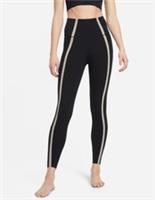 NIKE YOGA LUXE LEGGINGS SIZE SMALL 8 / 10 HIGH WAISTED BLACK GYM DA1061-010