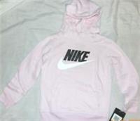 New NIKE Unisex CLASSICS hoodie Age 4-5 -- 5-6  Years Pink Black White