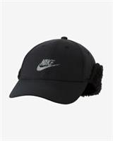 Nike Legecy91 Swoosh Cap Junior Baseball Adjustable ESSENTAIL BLACK EarFlap