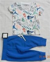 New NIKE JORDAN T-SHIRT JOGGERS SET JUMPMAN CLASSICS Age 6-12 MONTHS