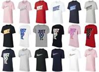 Nike Junior Boys Cotton Swoosh Just Do It T Shirt Age 7-14 new color