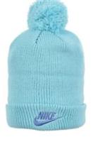 NIKE UNISEX YOUTH Swoosh Stylish Fold Over Style Winter Beanie Hat Headwear M/L