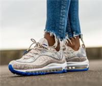 NIKE AIR MAX 98 PRM TRAINERS UK 4 EU 37.5 WOMENS SNAKESKIN 95 97 CI2672-100