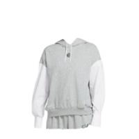 Nike GX Womens Hoodie Grey And White Sleeve Size Brand RRP£64.99 - L Regular