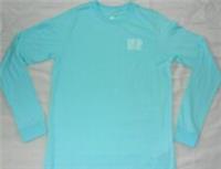 Nike Long Sleeve Cotton Light Blue  Swoosh Nike T Shirt Top Age 13-14 Junior