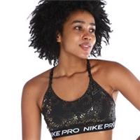 NIKE PRO INDY SPORTS BRA SIZE SMALL 30 32 LIGHT SUPPORT GYM DQ5458-010 - S Regular