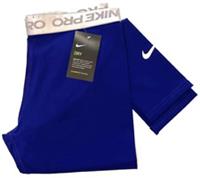 NIKE PRO Women's DRI-FIT Leggings Joggers Jogging Running GYM Bottom _ Blue - M Regular
