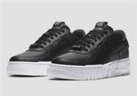 NIKE AF1 AIR FORCE 1 PIXEL UK 3 EU 36 TRAINERS BLACK CK6649-001 LEATHER