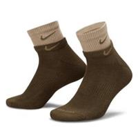 Nike 2 pair Everyday Plus sports socks No Snow Lightweight Ankle UK 5-8--8-11