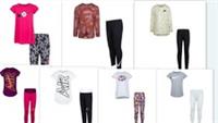 NIKE GIRLS Tricot CLASSICS OUTFIT SET Age 6/7 Years BLACK/RED Logo