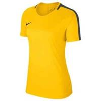 Nike Woman Teens Dri-Fit Running Nike size 10 Academy Short-Sleeve Top YELLOW - S SMALL SIZE 10