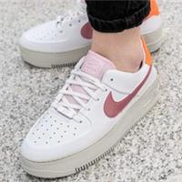NIKE AIR FORCE 1 AF1 SAGE LOW PRM UK 7.5 EU 42 TRAINERS PINK CV3036-100