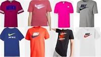 Nike Junior Boys Cotton Swoosh Just Do It T Shirt Age 7-15 15COLORS NIKE LOGO