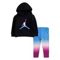 NIKE JORDAN HOODY Girls INFAINTS CLASSICS TOP & BOTTOMS Age 12-18-18-24 MONTH
