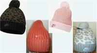Adults Nike Chunky Swoosh Fold Over Style Winter Beanie Headwear Bk Woman unisex