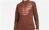 Nike Academy Winter Warrior 1/4 Zip Drill Top Burgundy-Size -8-10 Woman/Girl - xs-small Regular