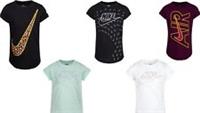 Nike Air Girls Pro Short-Sleeve Less Junior T Shirt Girls Top Age 3-7 Years
