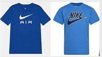 Nike Air Block Infant Boys Nike T Shirt Swoosh Top Size Age 6-7 Blue Nike Air