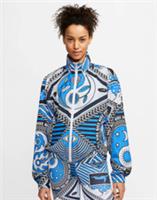 NIKE WOMENS PRINTED JACKET SMALL UK 8 10 LIGHTWEIGHT 2020 EYE CJ3881-435 - S Regular