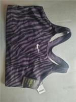 NIKE SWOOSH PLUS SIZE BRA DRI-FIT PURPLE/BLACK SIZE 3X - 3X Plus