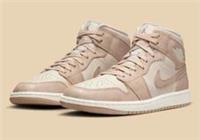 NIKE AIR JORDAN 1 MID SE TRAINERS UK 7.5 EU 42 SNEAKERS FJ3448-200