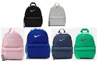 New Nike Just Do It Mini Backpack Official Black Grey Blue --School/holidays