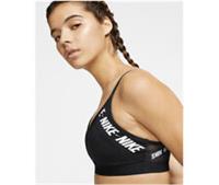 NIKE Women's W Nk Df Indy Cb Logo Bra Sports Bra