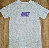 Nike Air Club Swoosh Cotton Just Do It T Shirt Top Age 9-14 Junior Boys Lilic