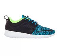 Nike Roshe Run FB Rosherun - 2013 - Blue Leopard - Size UK 8 (EU 42.5) US 9